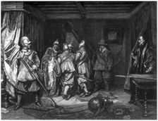 The Death of Wallenstein c1880-1882.Artist: W Hecht