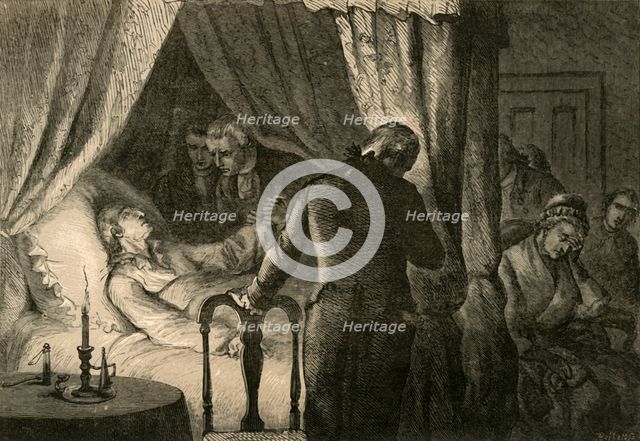'The Death of Washington', (1877). Creator: Albert Bobbett.