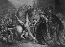 The Death of Wat Tyler 1859. Artist: John Rogers