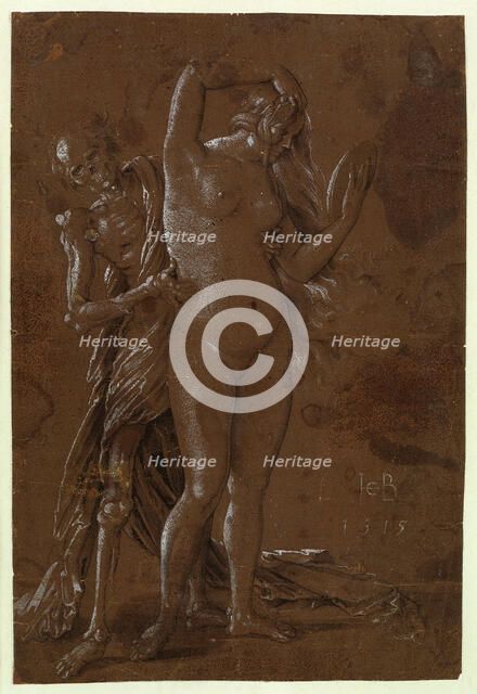 The Death and a girl, 1515. Creator: Baldung (Baldung Grien), Hans (1484-1545).