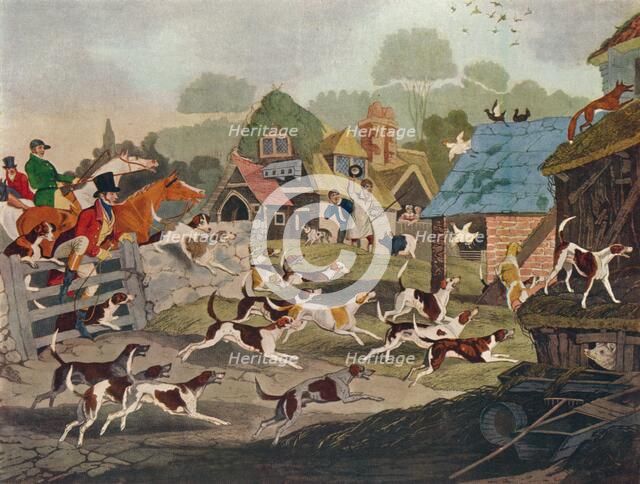 'The Death - Postponed', 1822, (1922). Artist: Robert Pollard.