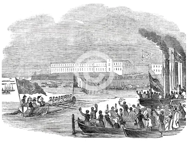 The Debarkation, 1844. Creator: Unknown.