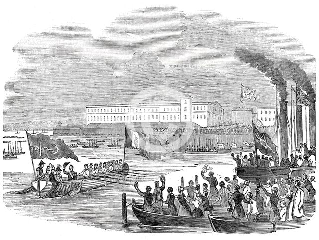 The Debarkation, 1844. Creator: Unknown.