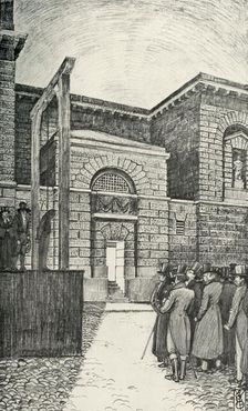 The Debtor's Door, Newgate Prison, London, in 1821 (1938)
