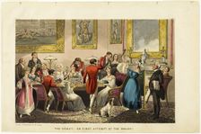 The Début; or First Attempt at the Brush!!, n.d. Creator: Henry Thomas Alken