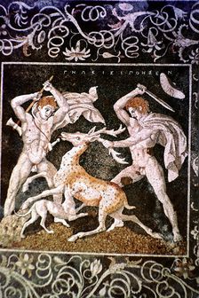 The Deer Hunt 4th century BC. Artist: Anon