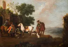 The Deer Hunt, 1760. Creator: Wenzel Ignaz Prasch