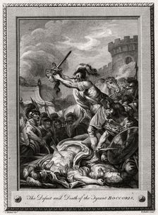 The Defeat and Death of the Tyrant Boccoris 1774. Artist: W Walker