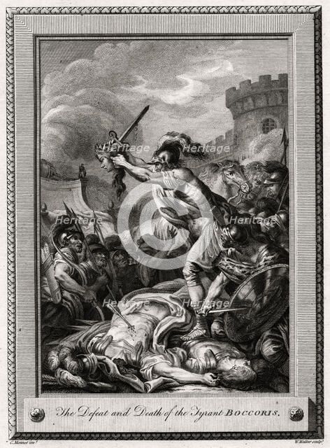 'The Defeat and Death of the Tyrant Boccoris', 1774. Artist: W Walker