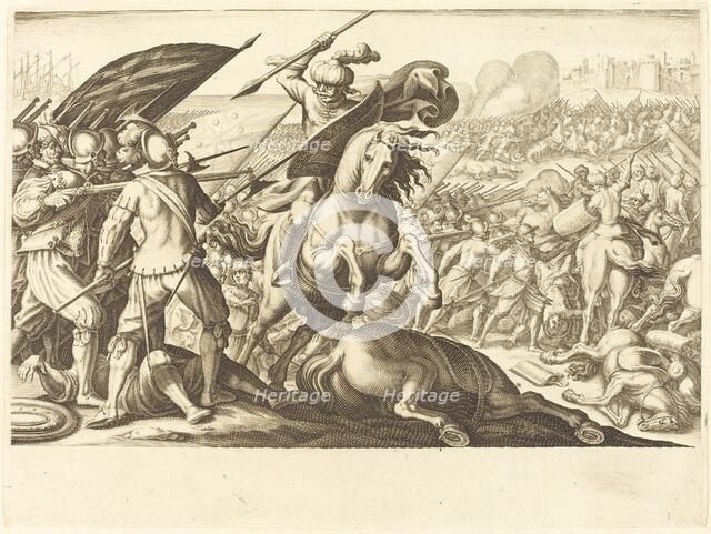 The Defeat of the Turkish Cavalry, c. 1614. Creator: Jacques Callot.