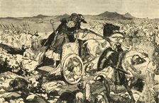 The Defeat of Adonizedeck 1890. Creator: Unknown