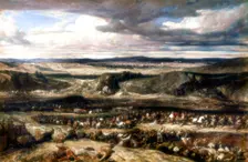 The Defeat of Cimbres 1833. Artist: Alexandre Gabriel Decamps