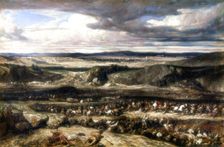 The Defeat of Cimbres 1833. Artist: Alexandre Gabriel Decamps