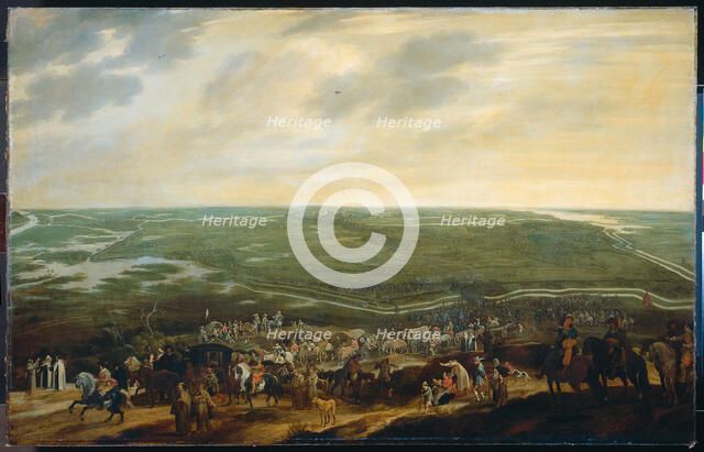 The defeated Spanish garrison leaving 's-Hertogenbosch, 17 September 1629. Artist: Hillegaert, Paulus van (1596-1640)