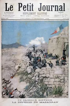 The defence of Mazagran, Algeria, 1896. Artist: Henri Meyer