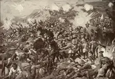 The Defence of Spion Kop January 1900, (c1900). Creator: Unknown