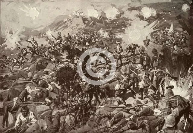 'The Defence of Spion Kop', January 1900, (c1900).  Creator: Unknown.