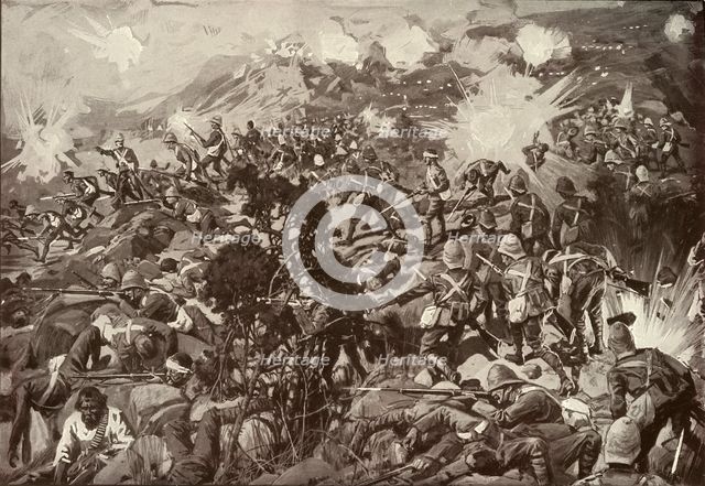 'The Defence of Spion Kop', January 1900, (c1900).  Creator: Unknown.