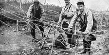 The defences of Carency, France, 1915
