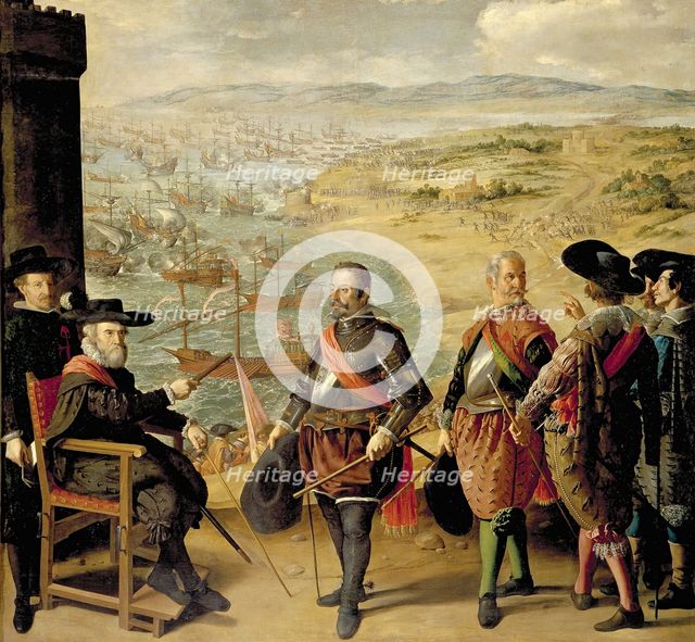 The Defense of Cadiz Against the English, 1634. Creator: Francisco de Zurbaran.