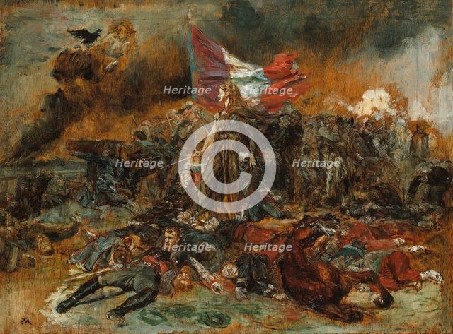 The Defense of Paris, 1870/71. Creator: Jean Louis Ernest Meissonier.