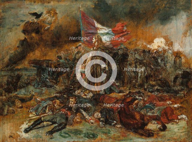 The Defense of Paris, 1870/71. Creator: Jean Louis Ernest Meissonier.