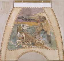 The Defense of the Sampo, c. 1900. Artist: Gallen-Kallela, Akseli (1865-1931)