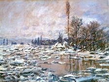 The Defrost c early 20th Century. Artist: Claude Monet