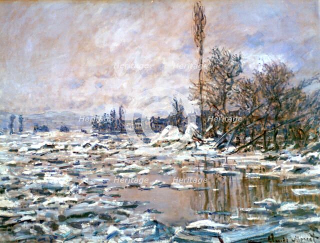 'The Defrost', c early 20th Century. Artist: Claude Monet