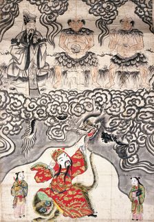 The deities of medicine, (unknown date). Creator: Unknown