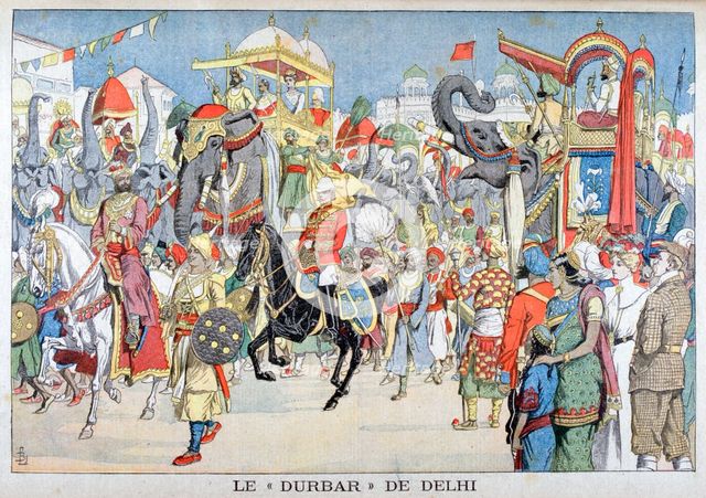The Delhi Durbar, 1903. Artist: Unknown