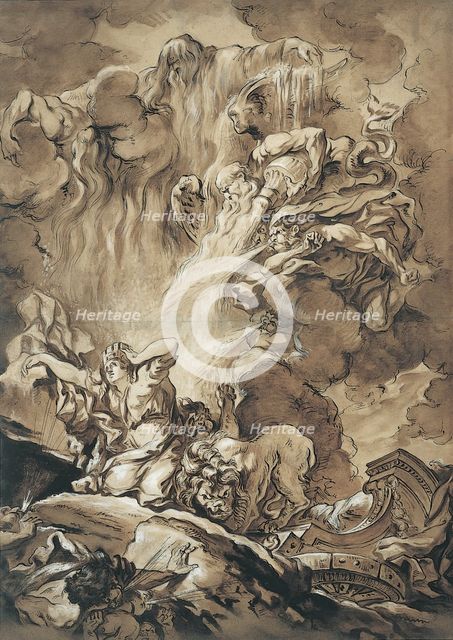 The Deliverance of Cybele, an Allegory of the Seasons, n.d.. Creator: Gabriel François Doyen.