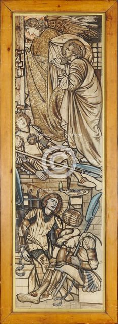The Deliverance of St Peter from Prison, 1863. Creator: Sir Edward Coley Burne-Jones.