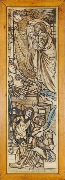 The Deliverance of St Peter from Prison, 1863. Creator: Sir Edward Coley Burne-Jones