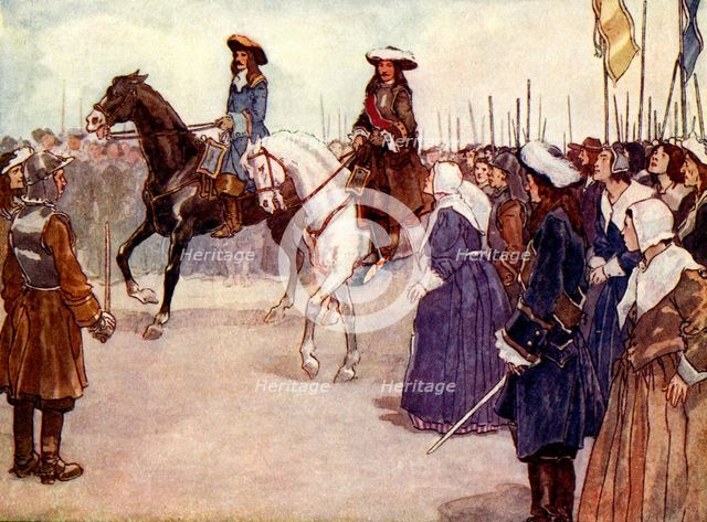 'The Deliverer had come', 1688, (1905). Artist: A S Forrest