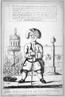 The delights of Islington 1772. Artist: Charles Bretherton