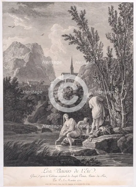 The Delights of Summer, 1772. Creator: Pietro Antonio Martini.