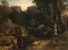 The Dell, 1878. Creator: Thomas Moran (American, 1837-1926)