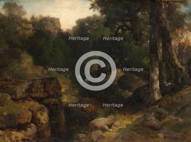 The Dell, 1878. Creator: Thomas Moran (American, 1837-1926).