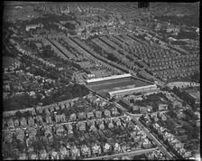 The Dell Football Ground and environs, Southampton, Hampshire, c1930s. Creator: Arthur William Hobart