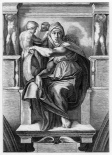 The Delphic Sibyl 1509 (1870). Artist: Trichon Monvoisin