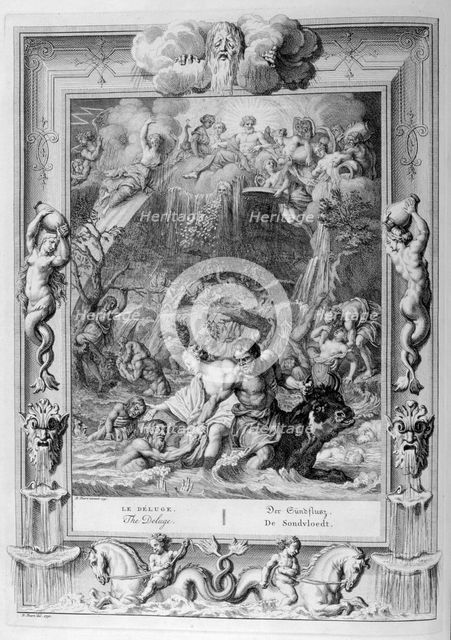 The Deluge, 1733. Artist: Bernard Picart