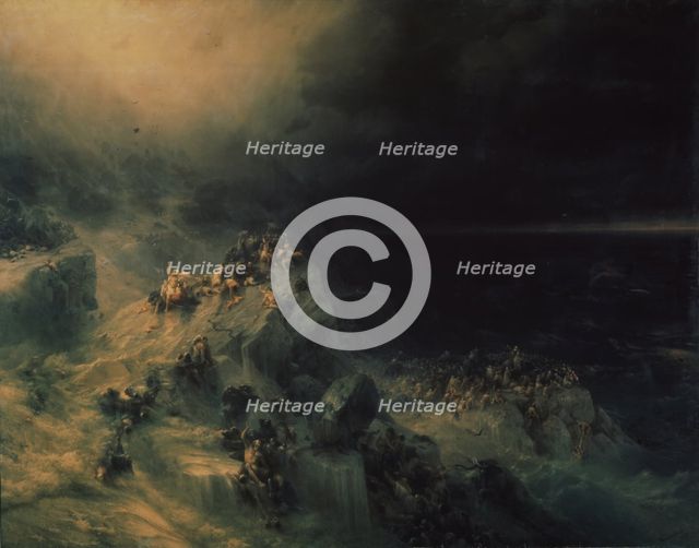 The Deluge, 1864. Artist: Aivazovsky, Ivan Konstantinovich (1817-1900)