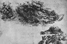 The Deluge c1480 (1945). Artist: Leonardo da Vinci