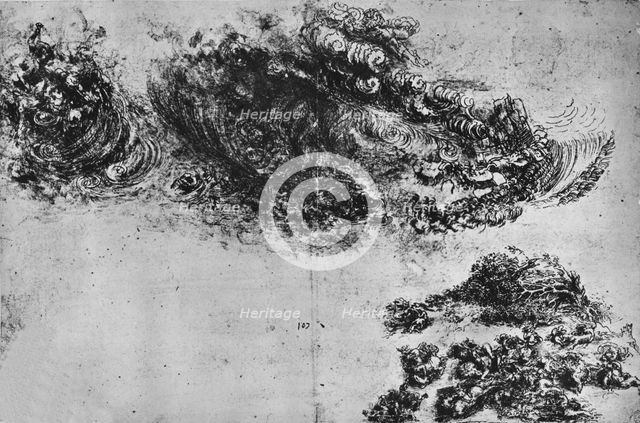 'The Deluge', c1480 (1945). Artist: Leonardo da Vinci.