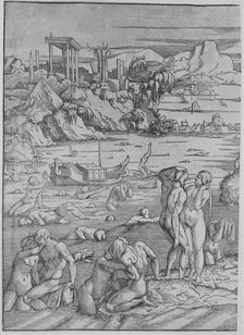 The Deluge, ca. 1524. Creator: Jan van Scorel
