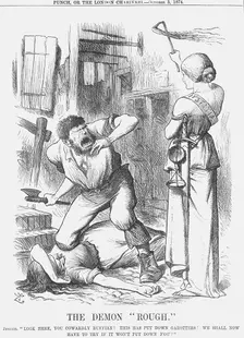 The Demon "Rough" 1874. Creator: Joseph Swain