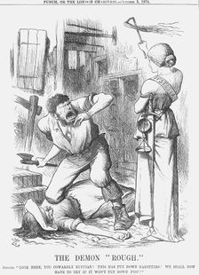 The Demon "Rough" 1874. Creator: Joseph Swain