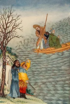 The Demons of Blackwater River Carry Away the Master 1922. Creator: Unknown