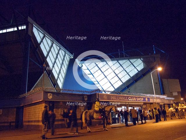 The Den, Zampa Road, South Bermondsey, Lewisham, Greater London Authority, 2011. Creator: Simon Inglis.